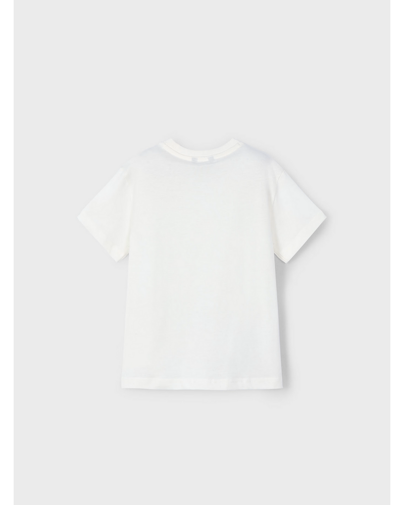 Mayoral Skateboard Shirt w/ Swim Trunk Set {White/Graphite}