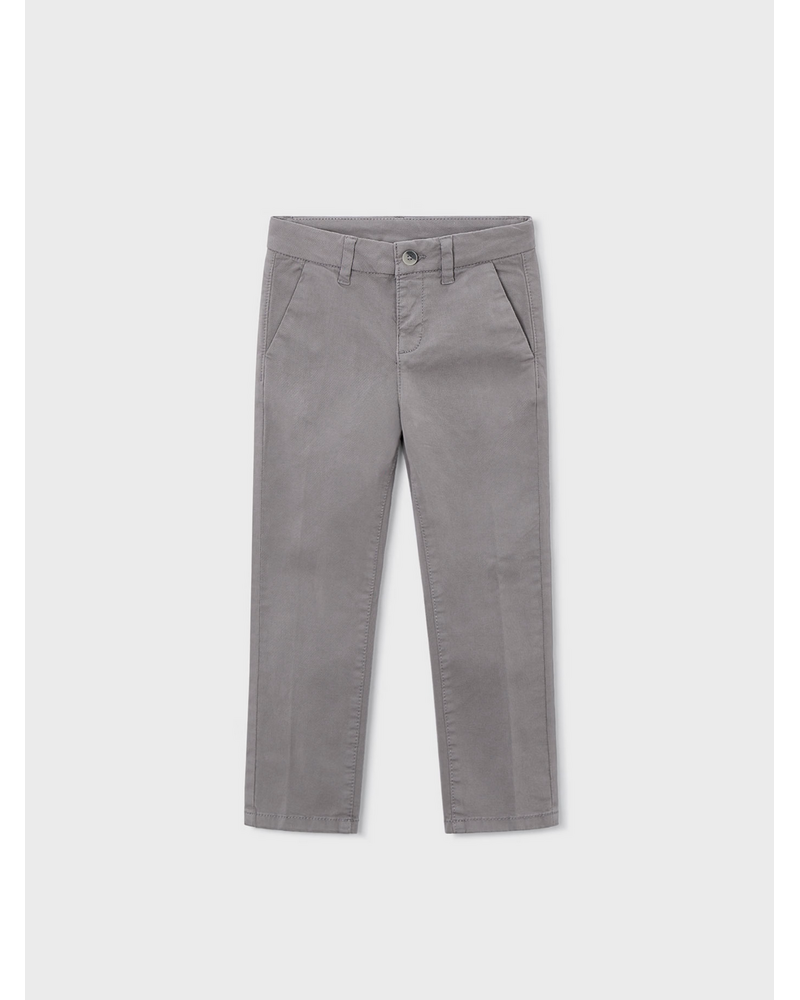 Mayoral Plaid Shirt/Pant Set {Crm/Blk/Denim/Grey}