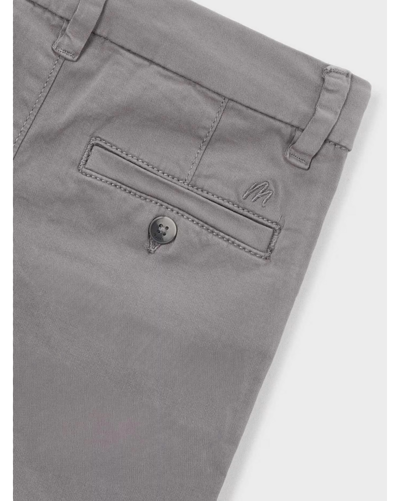 Mayoral Plaid Shirt/Pant Set {Crm/Blk/Denim/Grey}