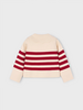 Mayoral Stripe Sweater/Jean  Set {Crm/Red/Denim} Tween