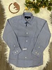 L/S Dress Shirt {Royal Double Stripe}