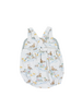 Cypress Row 253850S Darling Ducks Sarabeth Sunsuit {White/Sage}