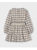 Mayoral Plaid Dress {Tan/Blk} F25