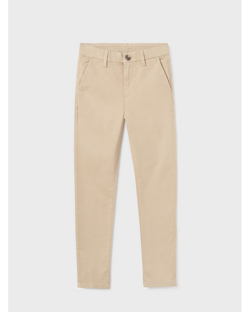 Mayoral Twill Basic Trouser {Khaki} Tween