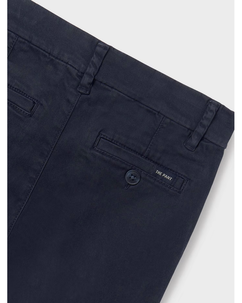 Mayoral Twill Basic Trouser {Navy} Tween