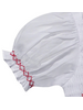 Remember Nguyen Christmas Ribbons Cate Dress {White} F25