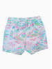 Rugged Butts Tropical Resort Swim Trunks {Wht/Turq/Lime/}