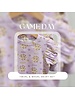 Ntrl CO. Pom-Pom Paws Swirl, Twirl & Whirl Skirt Set {Wht/Purp/Gld}