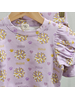 Ntrl CO. Pom-Pom Paws Swirl, Twirl & Whirl Skirt Set {Wht/Purp/Gld}