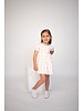 Ntrl CO. Put A Bow On It! Short Sleeve Twirl Dress w/Biker Shorts {Wht/Lav/Gld}