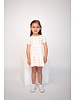 Ntrl CO. Put A Bow On It! Short Sleeve Twirl Dress w/Biker Shorts {Wht/Lav/Gld}
