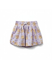 Ntrl CO. Geaux Tigers Butterfly Shorts {Lav/Gld}