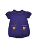 Southern Saturday Tiger Bubble {Purple/Gold}