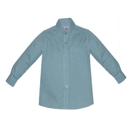 Remember Nguyen Square Arthur Button Down Shirt {Grn}