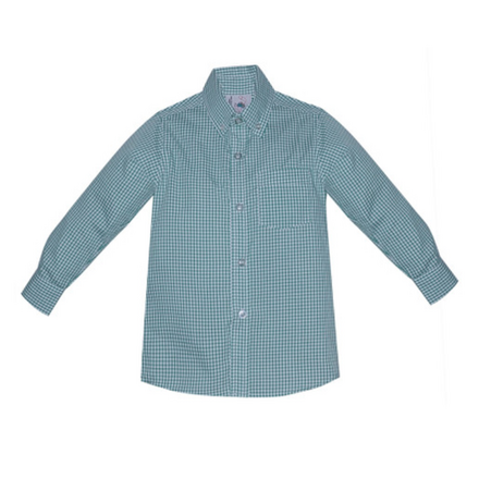 Remember Nguyen Square Arthur Button Down Shirt {Grn}