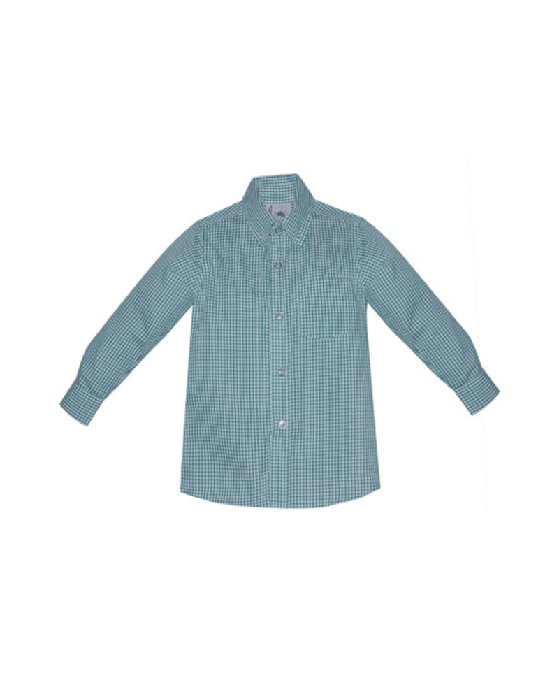 Remember Nguyen Square Arthur Button Down Shirt {Grn}