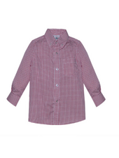 Remember Nguyen Square Arthur Button Down Shirt {Red}