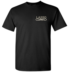 Lasso T-shirt noir LASSO 2022 avec affiche