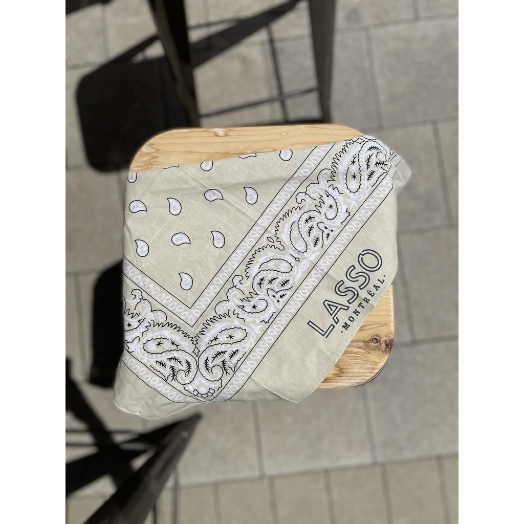 LASSO LASSO 2022 Beige Bandana