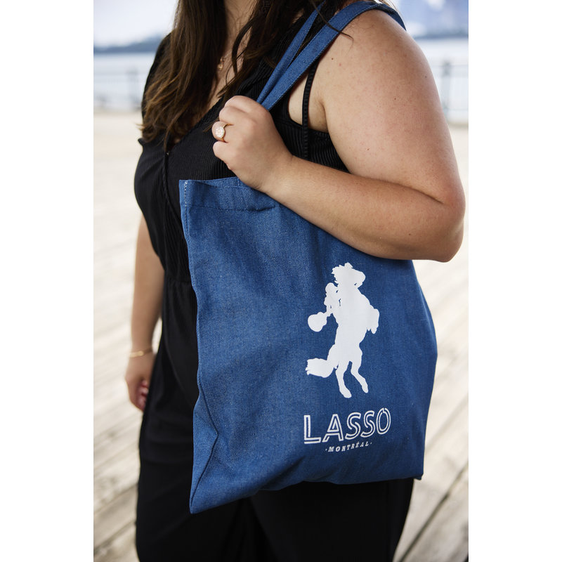 LASSO Sac réutilisable en jeans LASSO