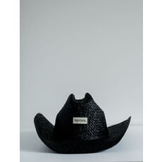 Unmuted Collective Chapeau de cowboy en paille noir LASSO Montréal