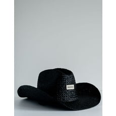 Unmuted Collective Chapeau de cowboy en paille noir LASSO Montréal