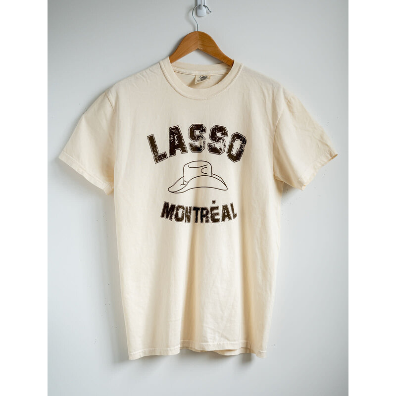 LASSO T-shirt à logo chapeau de cowboy LASSO Montréal