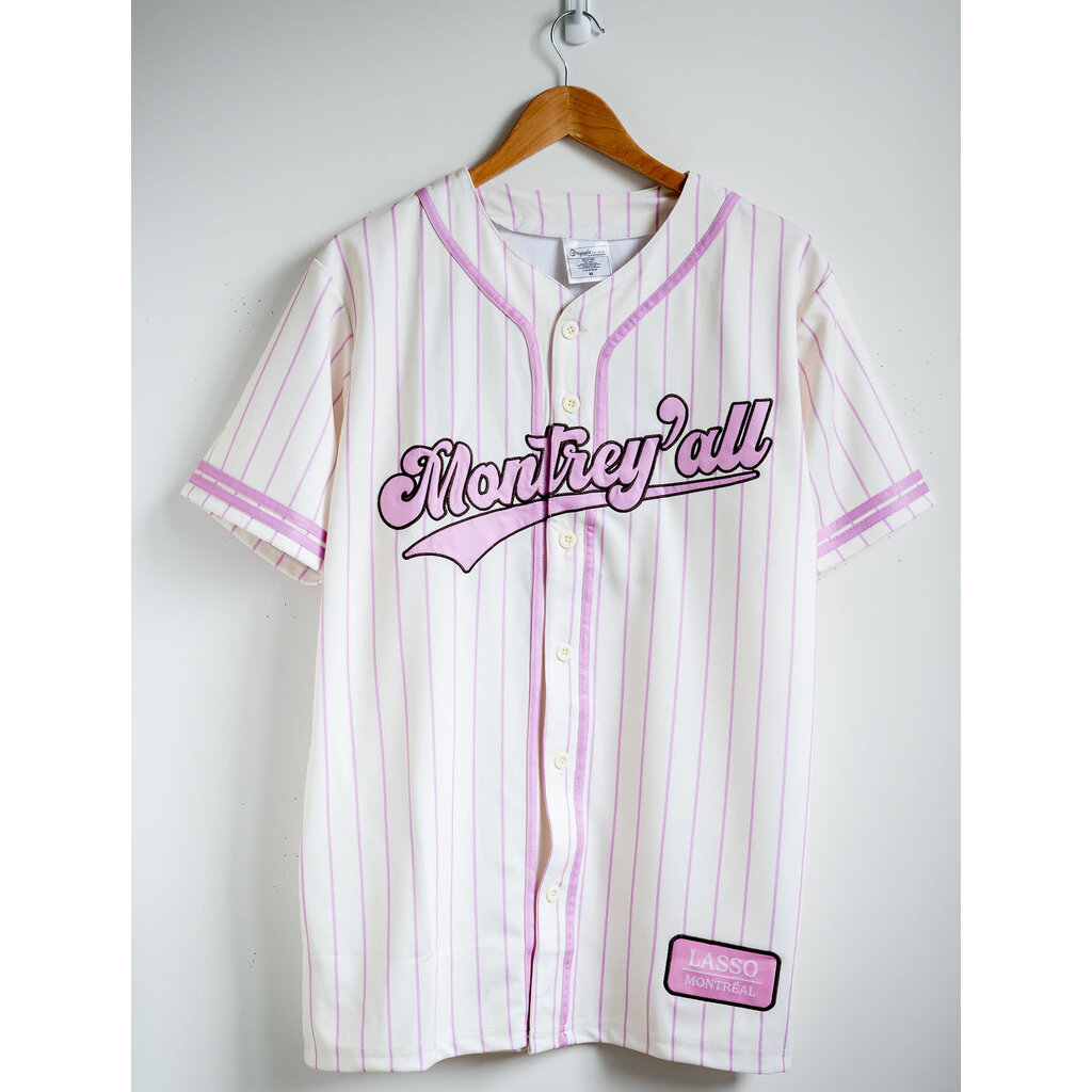 LASSO 2023 LASSO Montrey'all Pink Baseball Jersey