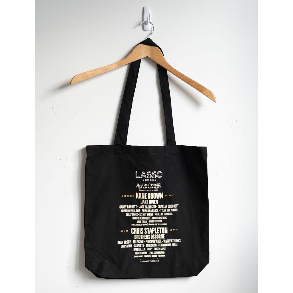 LASSO Sac tote programmation LASSO Montréal 2023