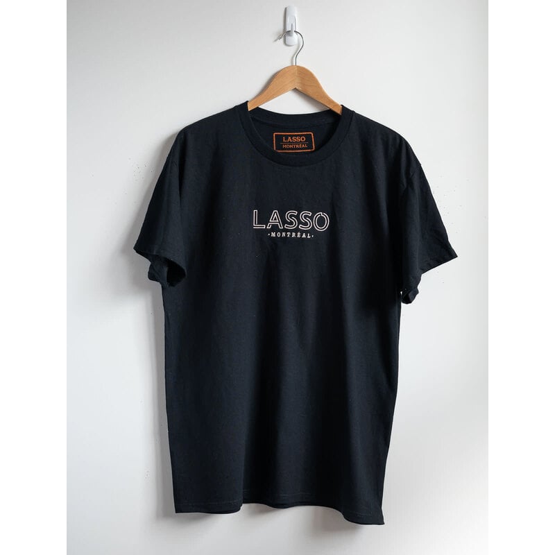 TULA0006 T-SHIRT LASSO MTL AVEC AFFICHE - LASSO Montréal Festival