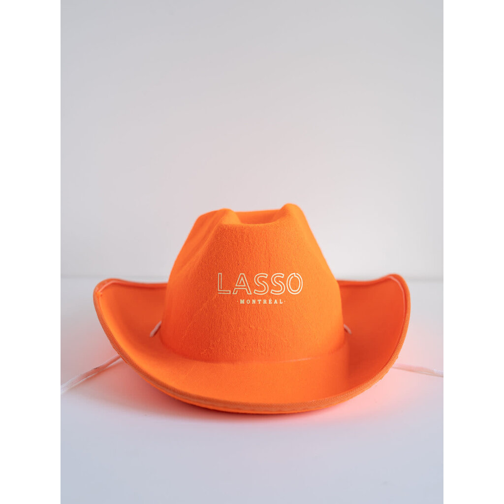 LASSO LASSO 2022 Cowboy Neon Orange Hat