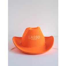 LASSO Chapeau de cowboy néon orange LASSO 2022