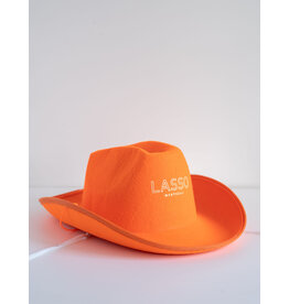 LASSO Chapeau de cowboy néon orange LASSO 2022