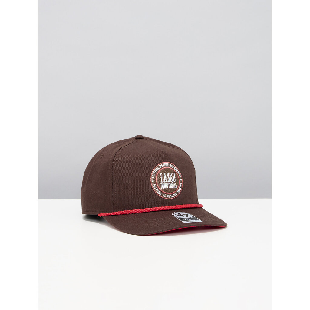 47 BRAND Lasso Montréal Circled Logo Snapback Cap