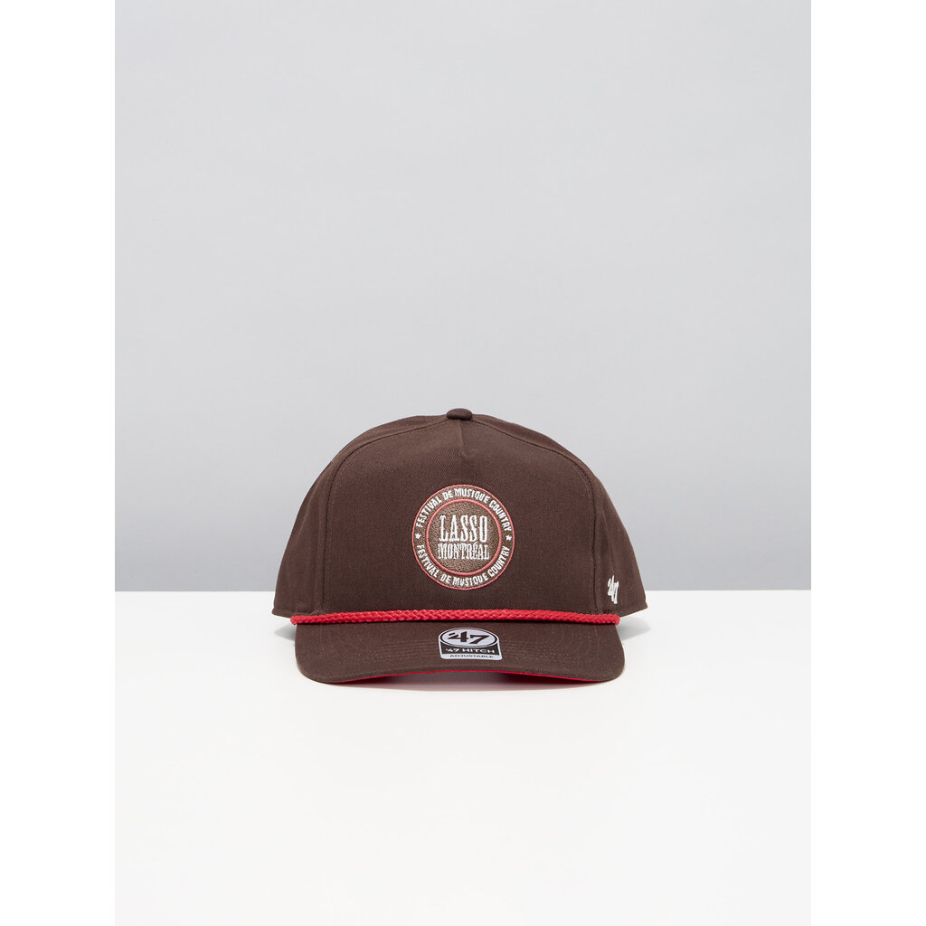 47 BRAND Lasso Montréal Circled Logo Snapback Cap