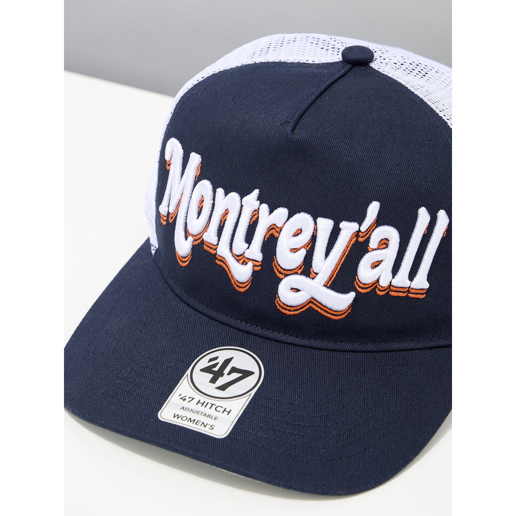 47 BRAND Montrey'all Embroidered Snapback Trucker Cap