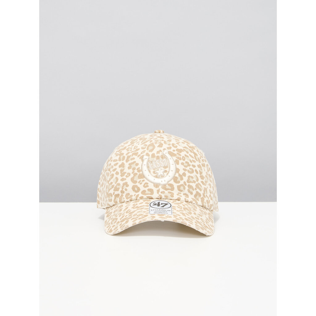 47 BRAND Casquette imprimé léopard pour femmes LASSO