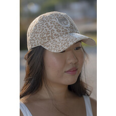 47 BRAND Casquette imprimé léopard pour femmes LASSO