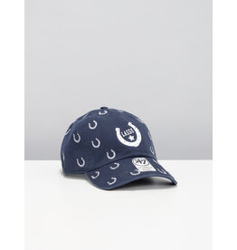 47 BRAND Casquette "horseshoe" bleu pour femmes LASSO