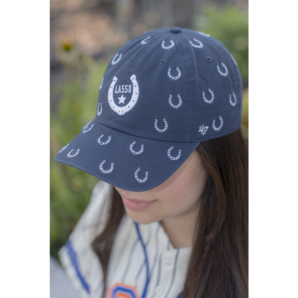 47 BRAND LASSO Blue Horseshoe Women's Cap