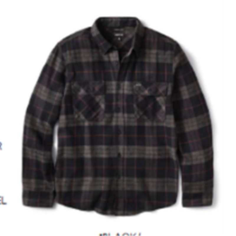 BRIXTON MHLM0004 CHEMISE FLANELLE BRIXTON BOWERY LASSO 2024