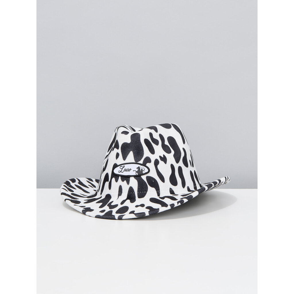 LASSO Chapeau de cowboy à motif de vache LASSO