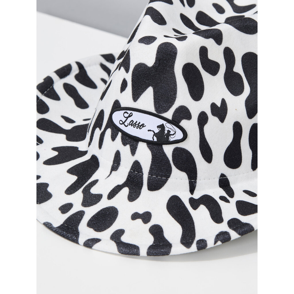 LASSO Chapeau de cowboy à motif de vache LASSO