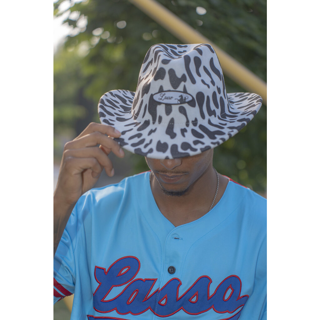 LASSO Chapeau de cowboy à motif de vache LASSO