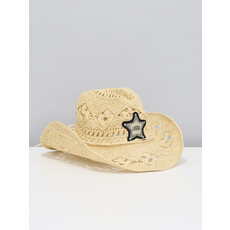 LASSO Chapeau de cowboy en paille LASSO