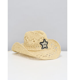 LASSO LASSO Straw Cowboy Hat