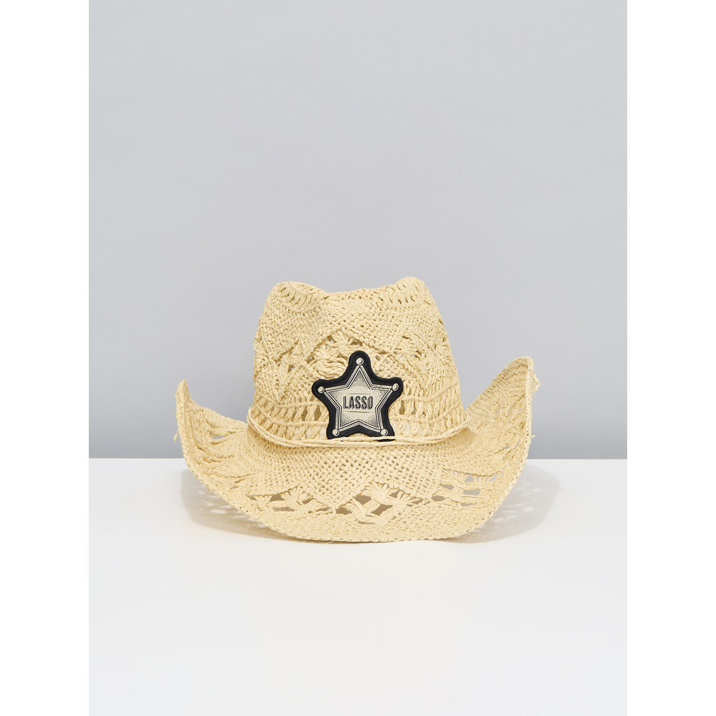 LASSO Chapeau de cowboy en paille LASSO