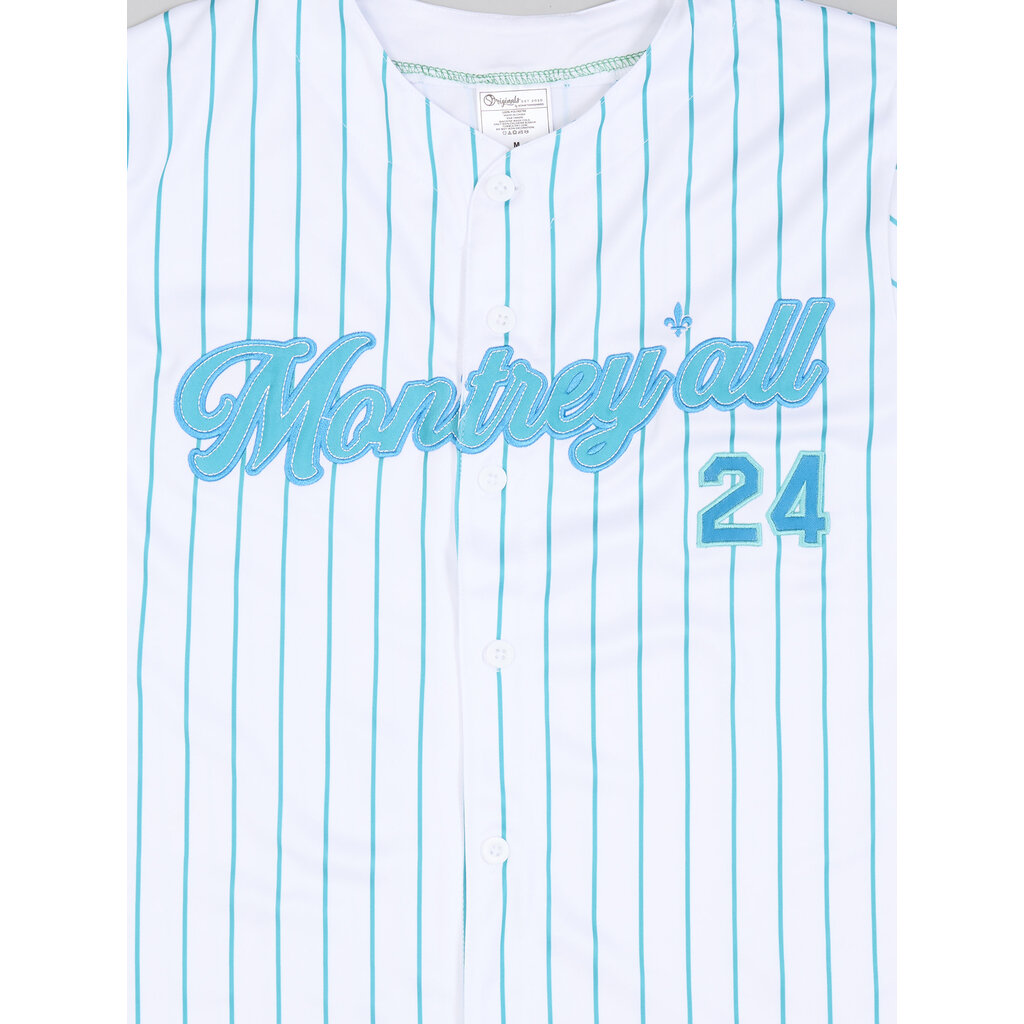 LASSO Chandail de baseball rayé Montrey'all 24
