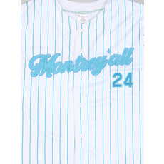 LASSO Montrey'all 24 Striped Baseball Jersey