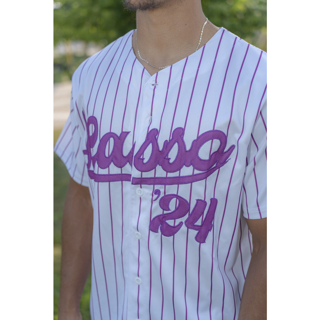 LASSO Chandail de baseball rayé LASSO '24
